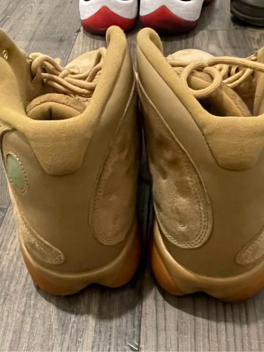 Jordan 13 Wheat Retro Tan Suede Sneakers